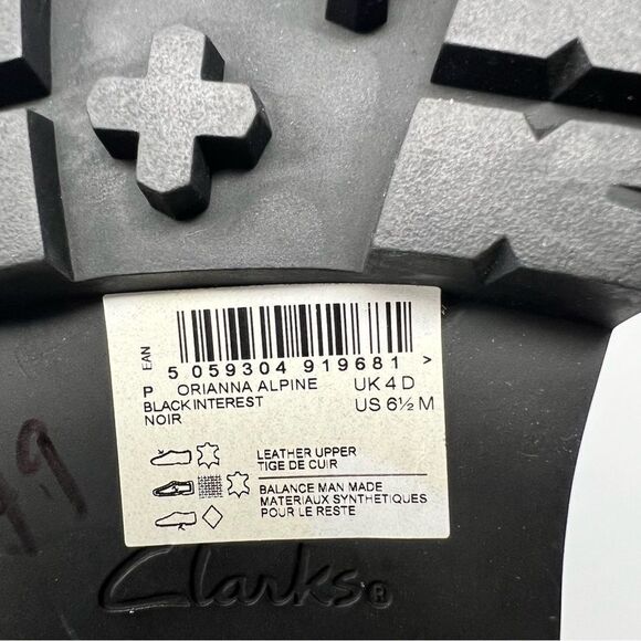 Clarks Orianna Alpine Boots - Picture 8 of 9